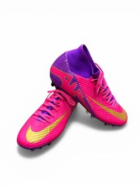 Nike Air Zoom Mercurial Soccer Cleats, Custom Pink Purple, Women Size 7 Men 5.5